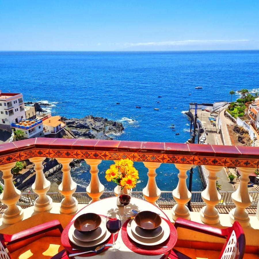 Front Line Ocean View 2Bed Wi-Fi Your Holiday Home Puerto de Santiago  Esterno foto